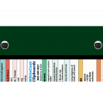 WhiteCoat Clipboard® Trifold - Green Physical Therapy Edition